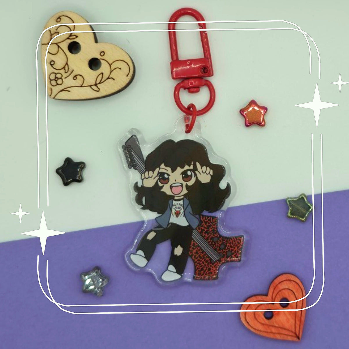 Stranger Kids Keychain