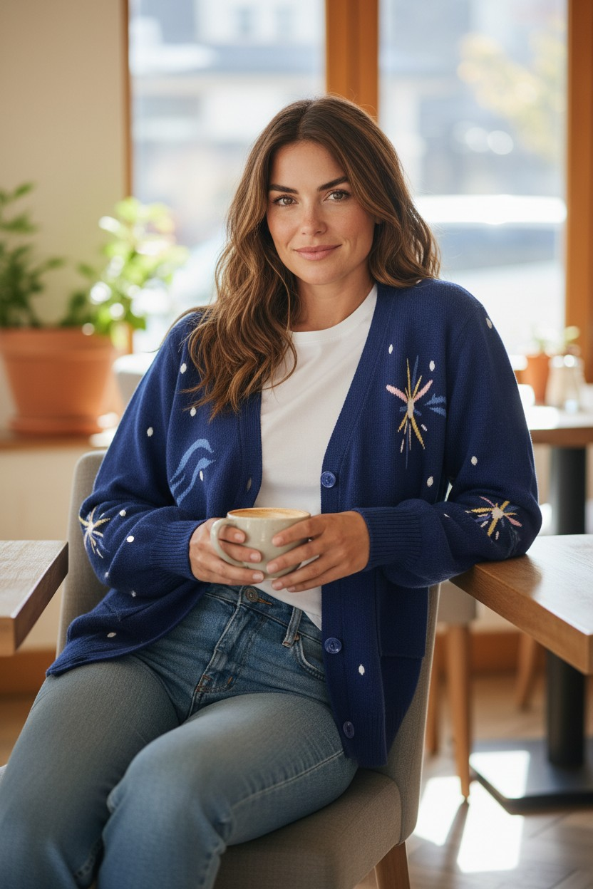 Falling Stars Cardigan