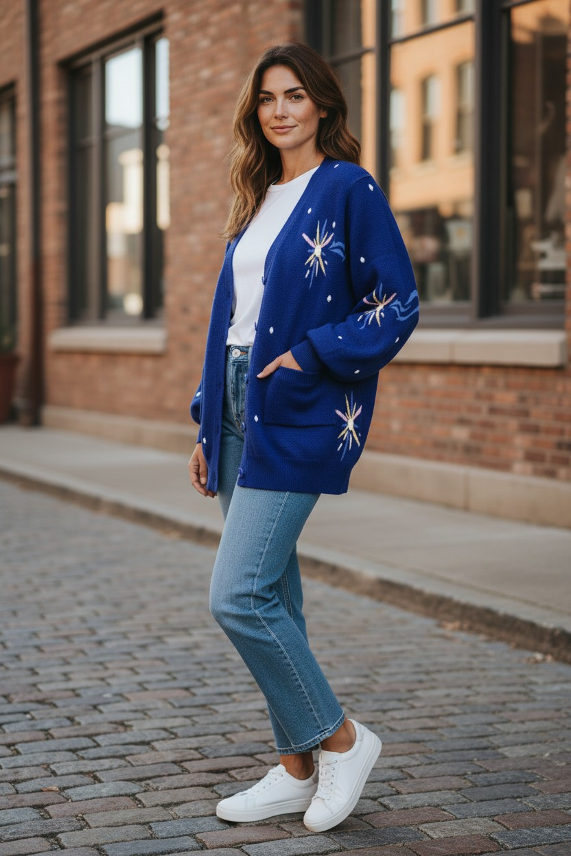 Falling Stars Cardigan