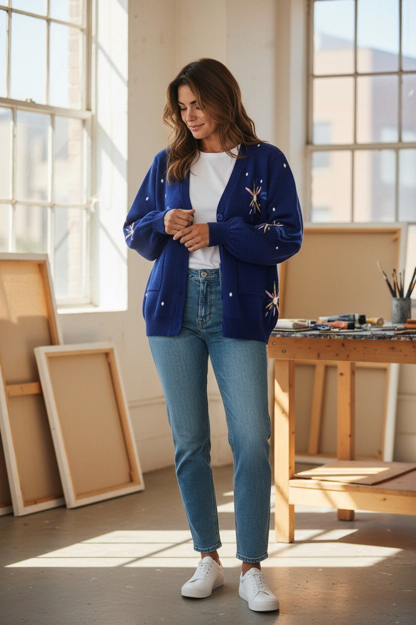 Falling Stars Cardigan
