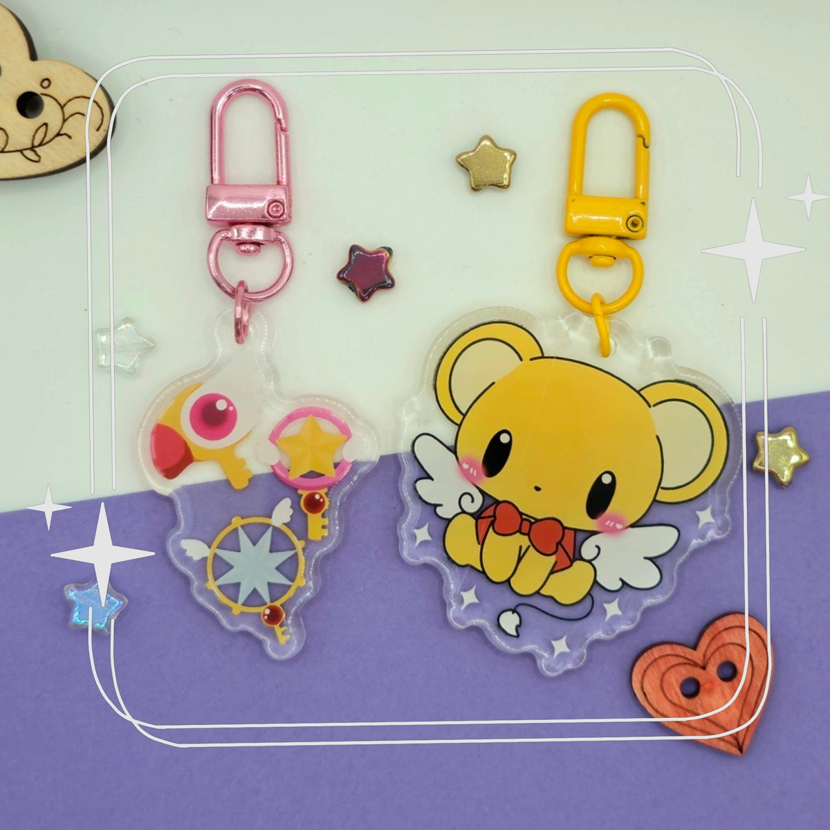 Magic Girl Keychain