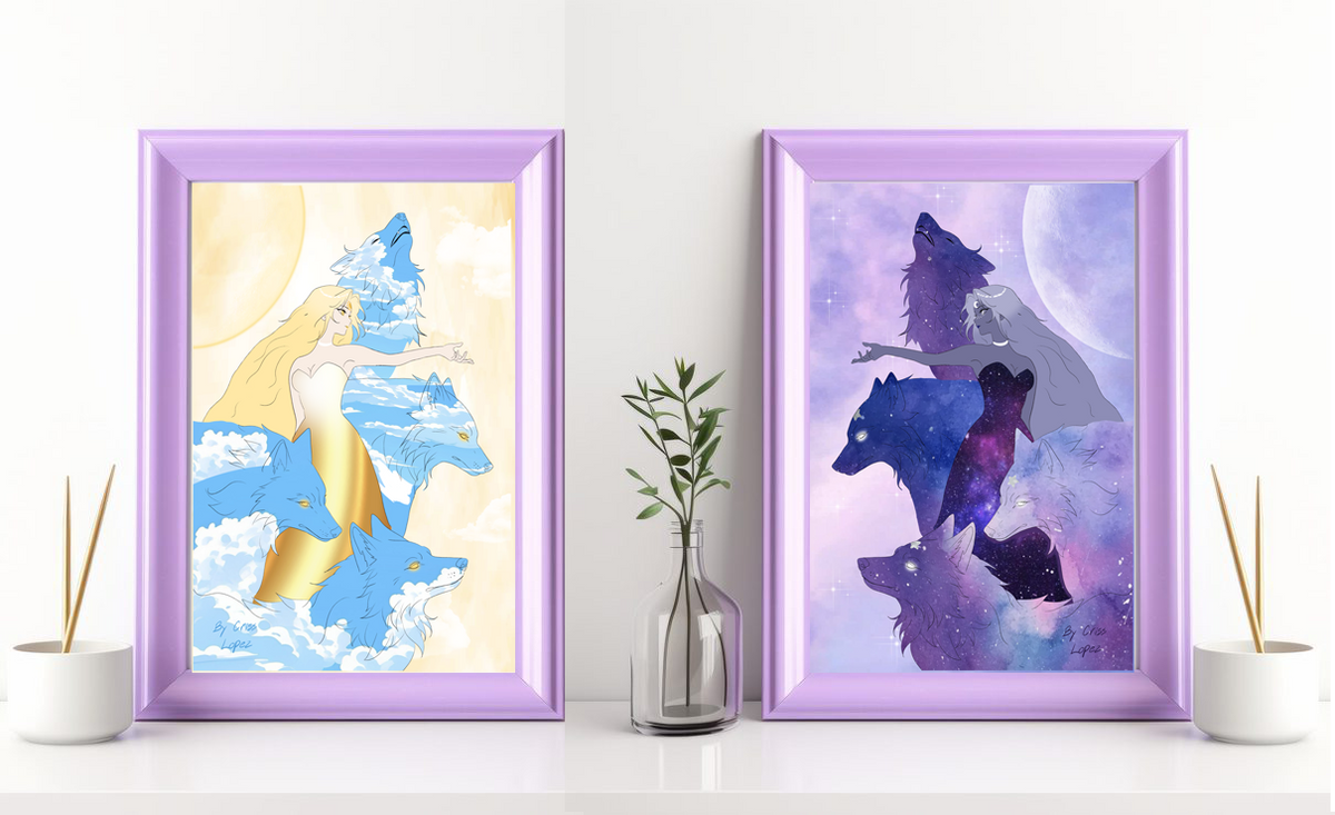 Sunlight and Moonlight Print