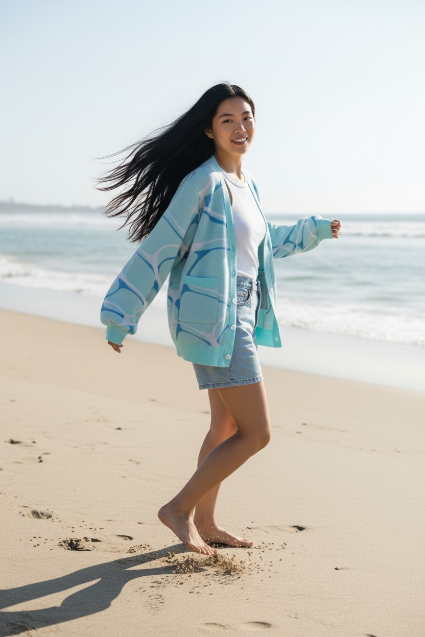 Water Dragon Cardigan