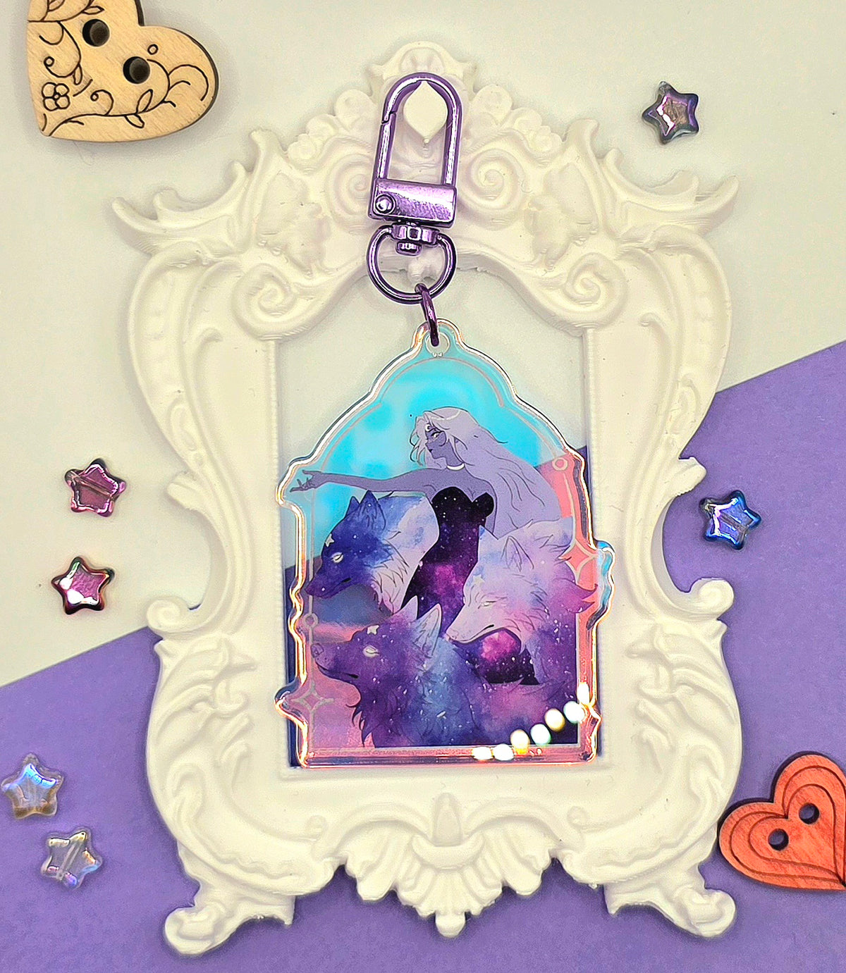 Moonlight and Sunlight Keychain *Limited ed.*