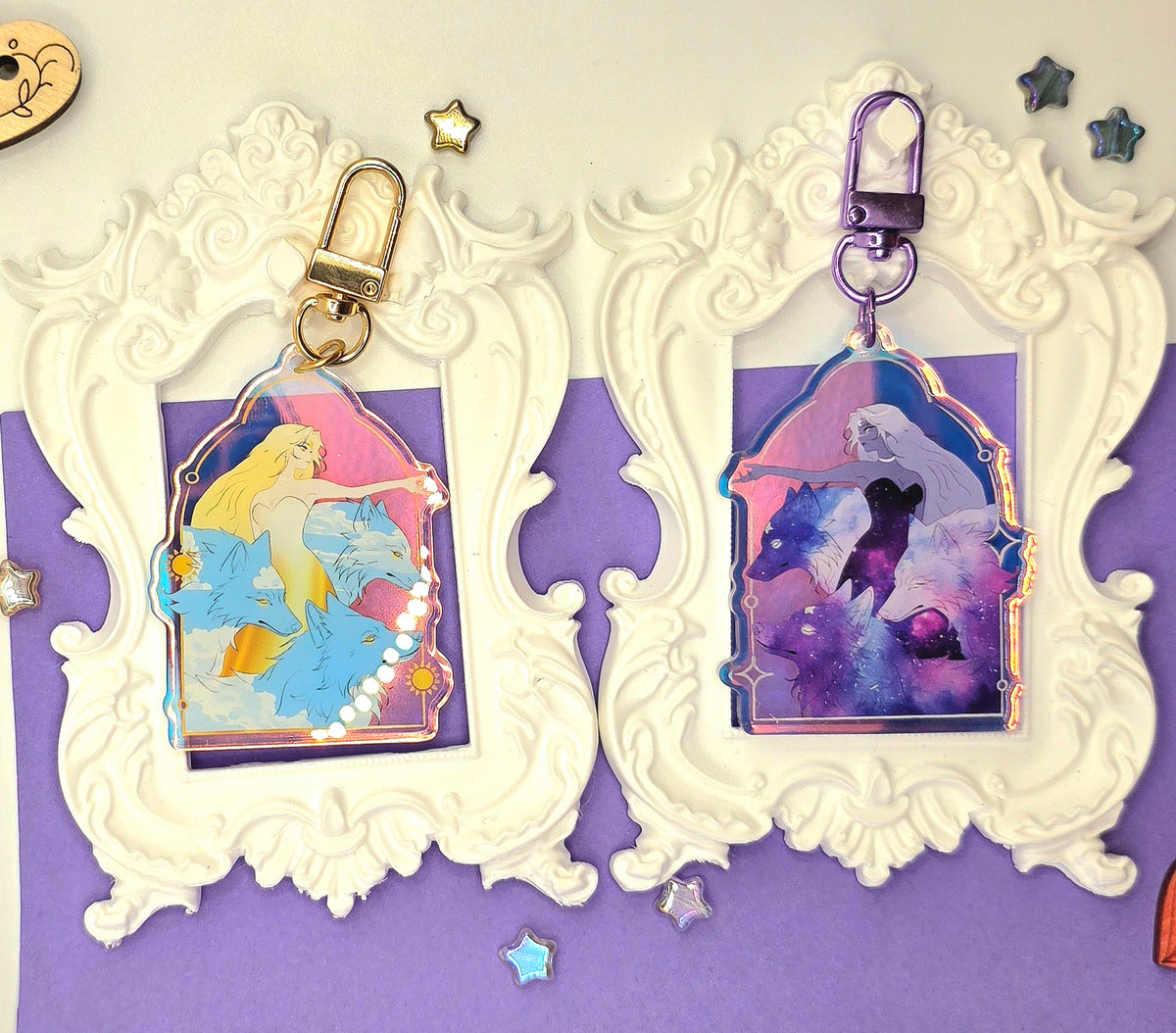 Moonlight and Sunlight Keychain *Limited ed.*