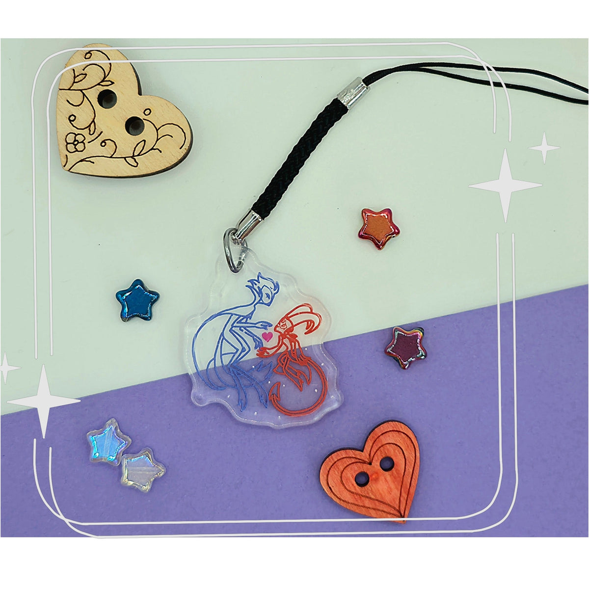 Hell Lovers PhoneCharm