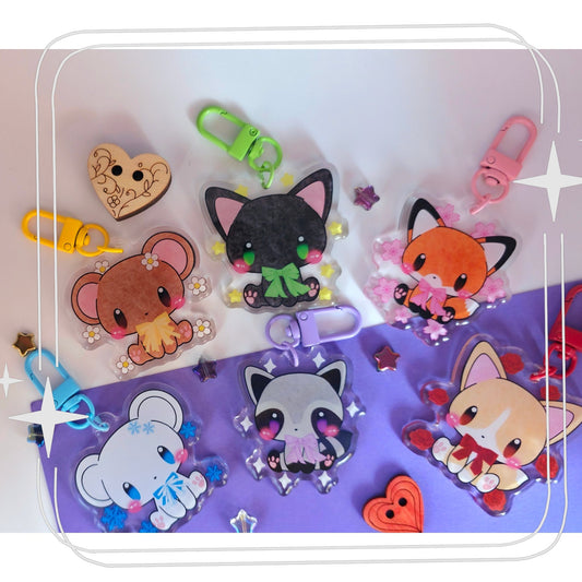 Kawaii Animals Collection Keychains