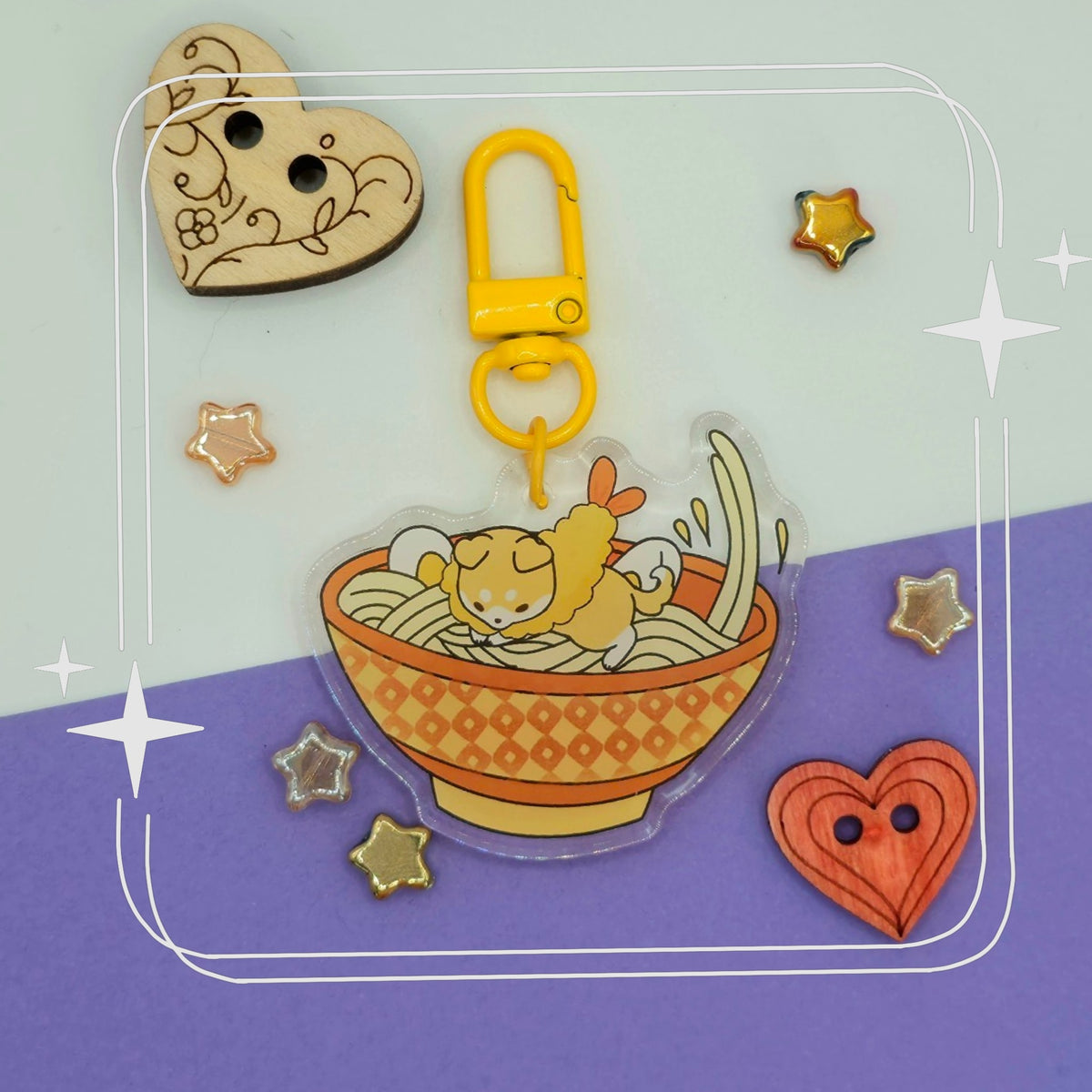 Ramen Keychain