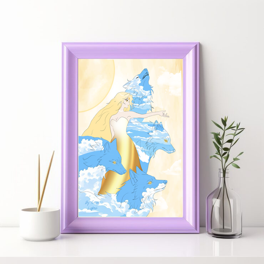 Sunlight and Moonlight Print