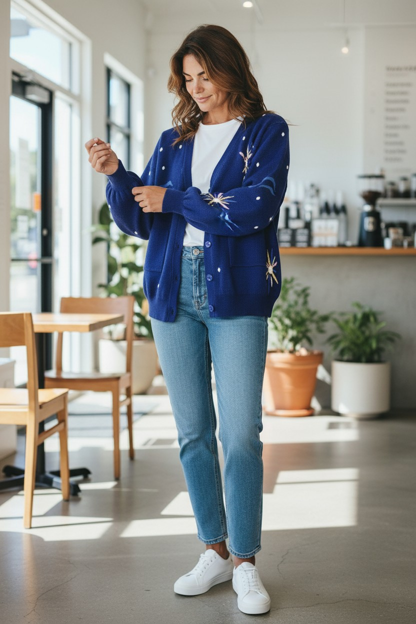 Falling Stars Cardigan
