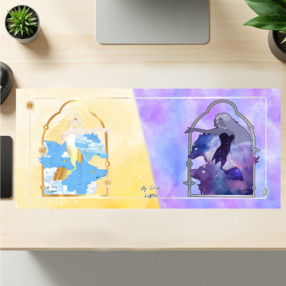 Sunlight and Moonlight  Mouse Mat