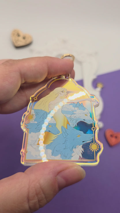 Moonlight and Sunlight Keychain *Limited ed.*