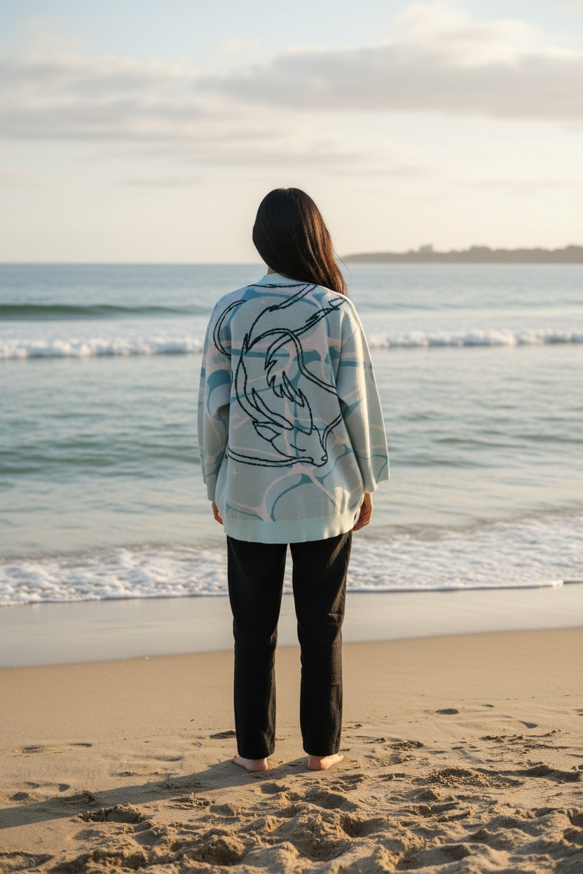 Water Dragon Cardigan