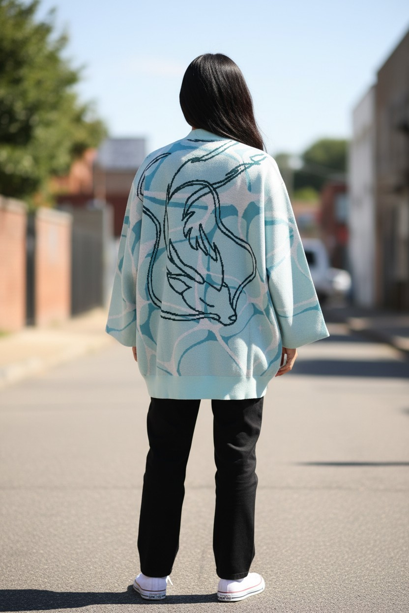Water Dragon Cardigan